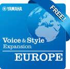Europe ("Best Of"-kompilation) (Yamaha Expansion Manager-kompatibel)