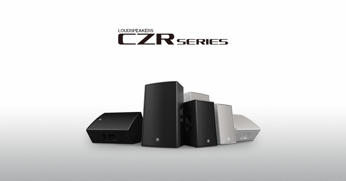 CZR Series Specifikationer Speakers Professionel Audio