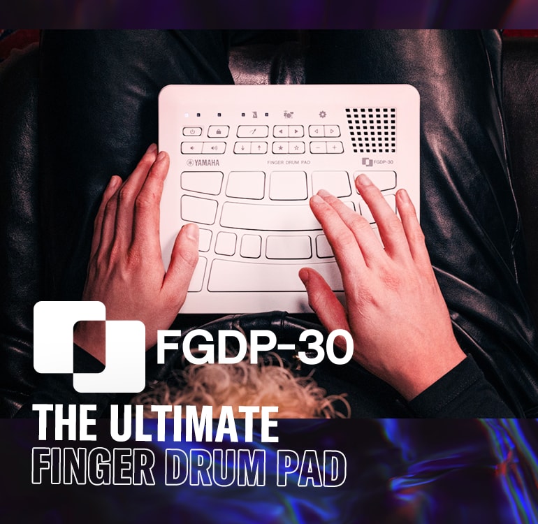FGDP-30 player and guitarist in session at home