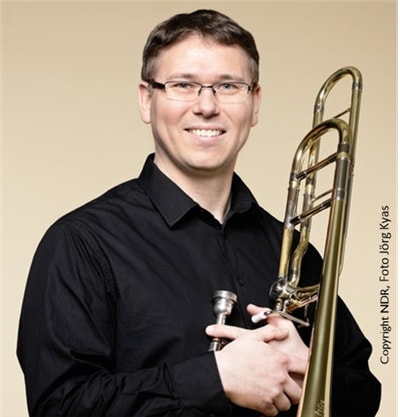 Michael Steinkühler, Førstebasun i NDR Radiofilharmonikerne i Hannover, er Yamaha Artist.