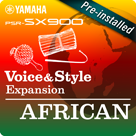 African (Fabriksinstalleret Expansion Pack - Yamaha Expansion Manager kompatible data)