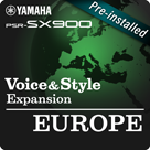 Europe (Fabriksinstalleret Expansion Pack - Yamaha Expansion Manager kompatible data)