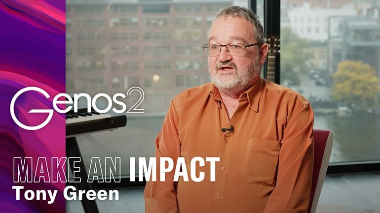 Genos2 user testimonial - Tony Green