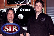 Ron Pak, Production Coordinator / Evan Johns, Drum Dept Manager