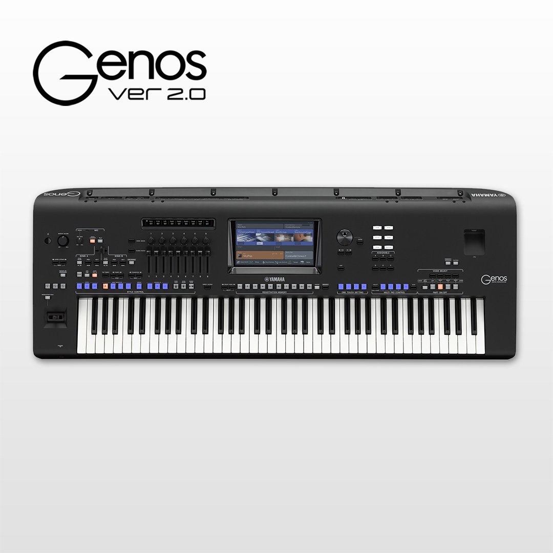 Genos Updates Digitale Workstations Tangentinstrumenter