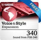 340 Pack (lyd fra PSR-340) (Yamaha Expansion Manager-kompatibel)