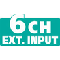 6 Ch Ext Input
