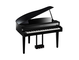 Diagonal side view of the Yamaha Clavinova CLP-865GP