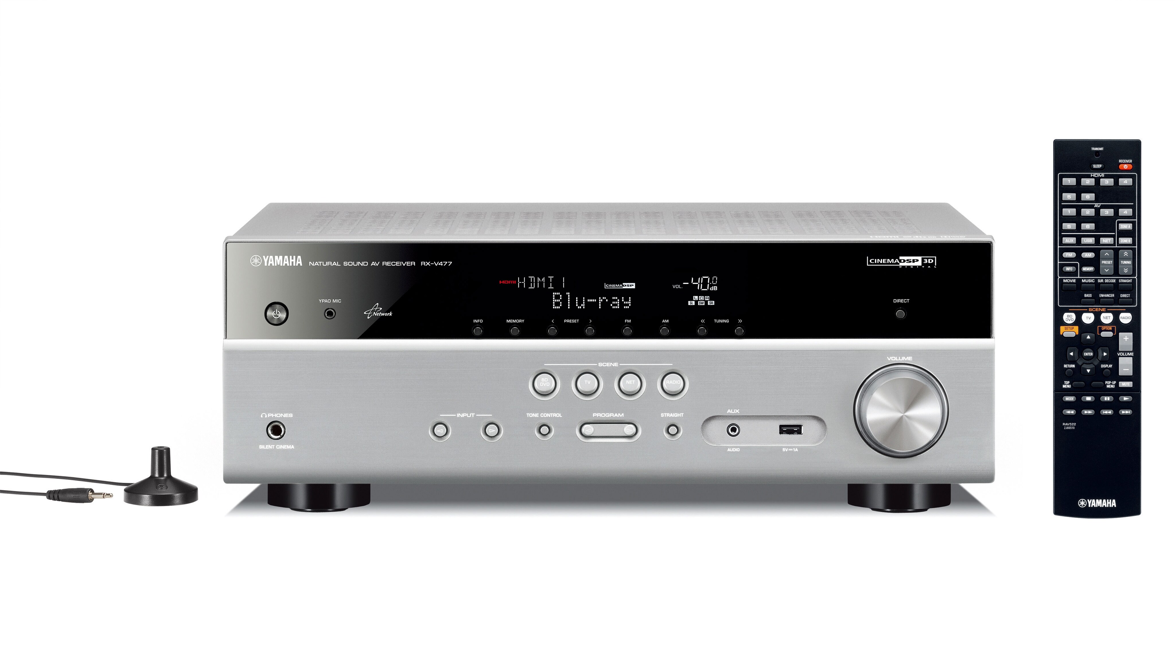 RX-V477 - Overview - AV Receivers - Products - Home Audio - Audio