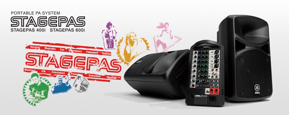 STAGEPAS 400i/600i - Overview - Portable PA Systems - Products