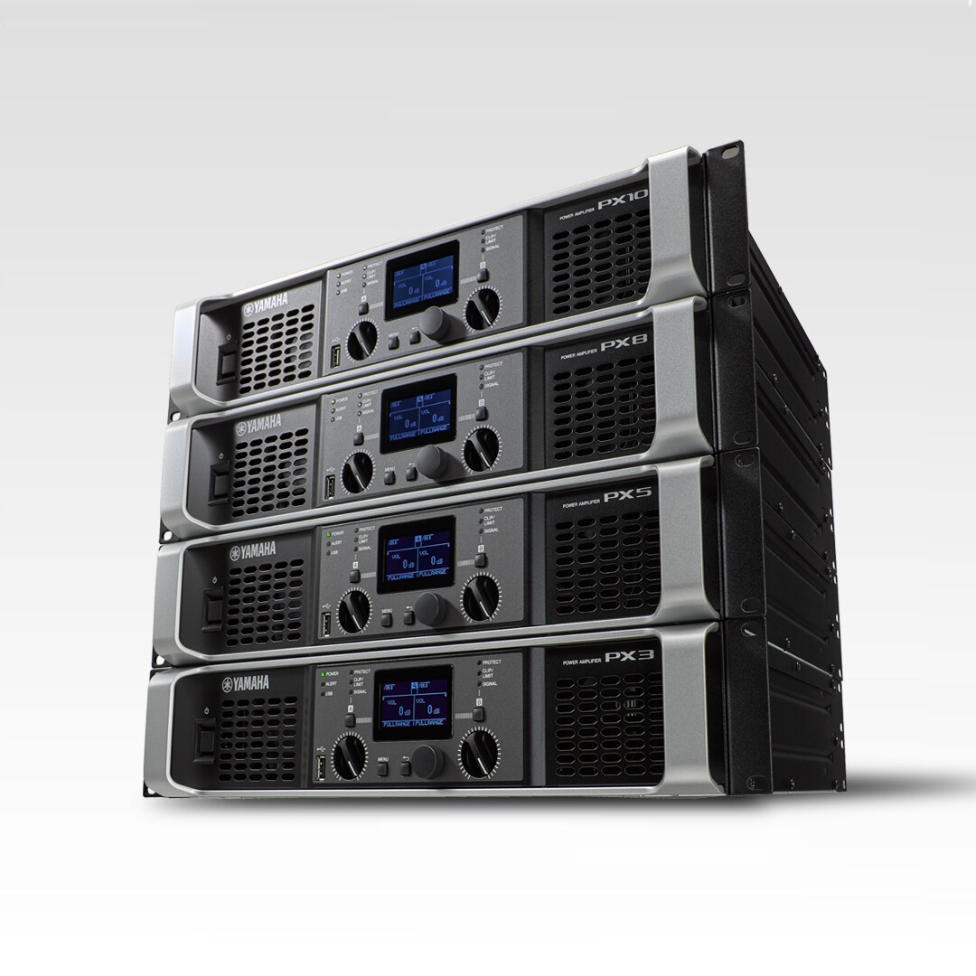 PX Series - Overview - Power Amplifiers - Products - Portable PA