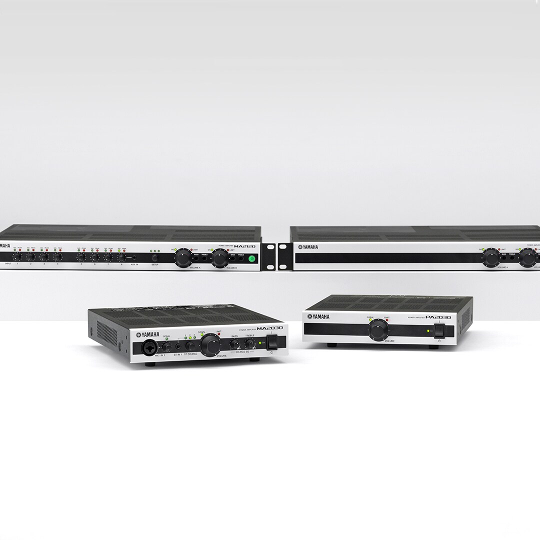 MA/PA Series - Overview - Power Amplifiers - Products - Audio