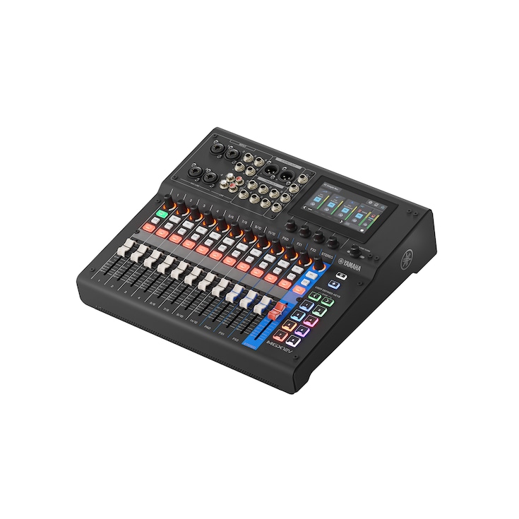 Yamaha 18-Channel Digital Mixing Console with Video Interface MGX12V B (Black)