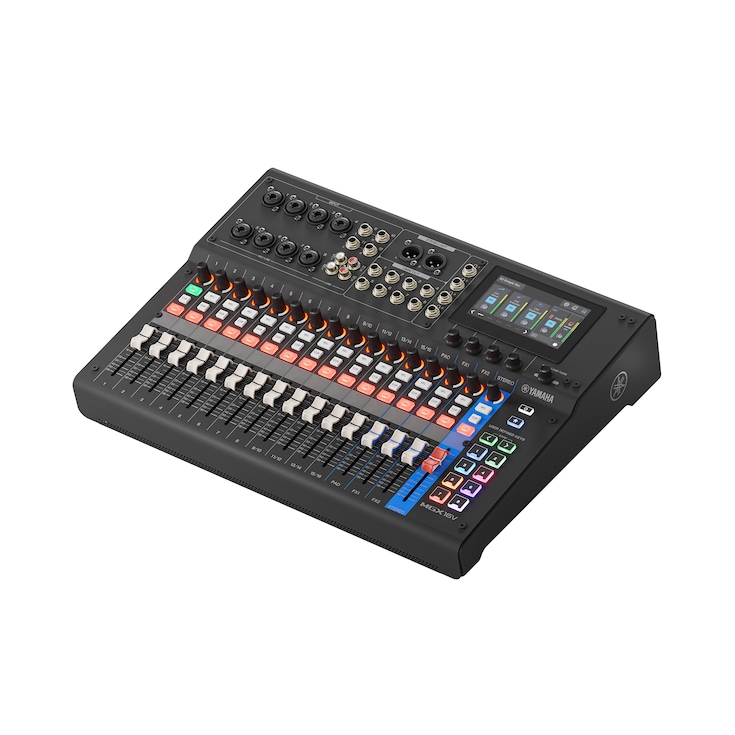 Yamaha 22-Channel Digital Mixing Console with Video Interface MGX16V B (Black)
