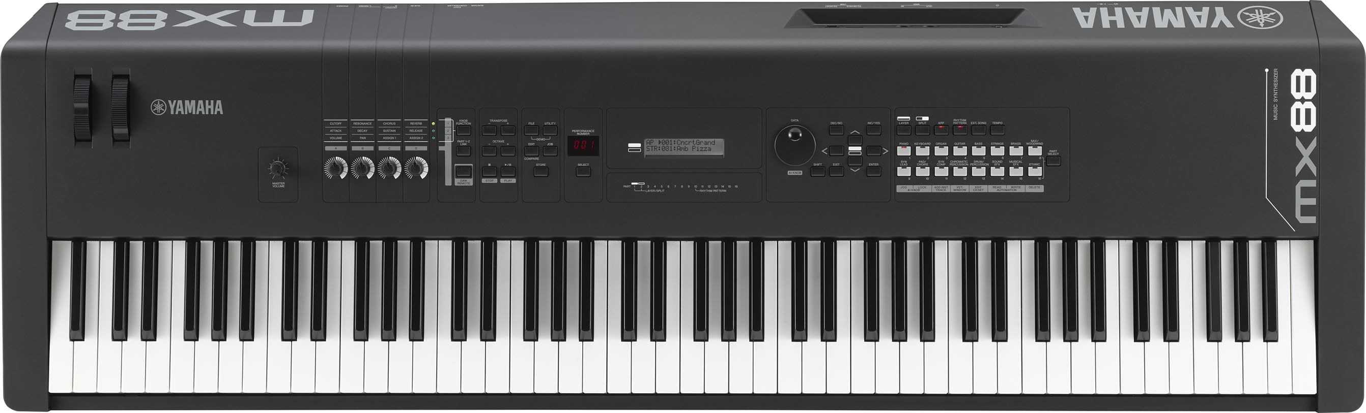 MX88 - Overview - Synthesizers - Products - Keyboard Instruments