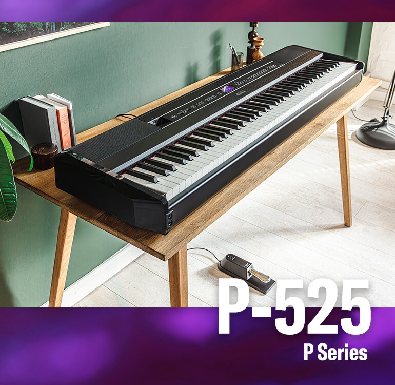 YAMAHA P-525 ステージピアノ　純正スタンド付 P-525 - Overview - P Series - Products - Pianos - Musical