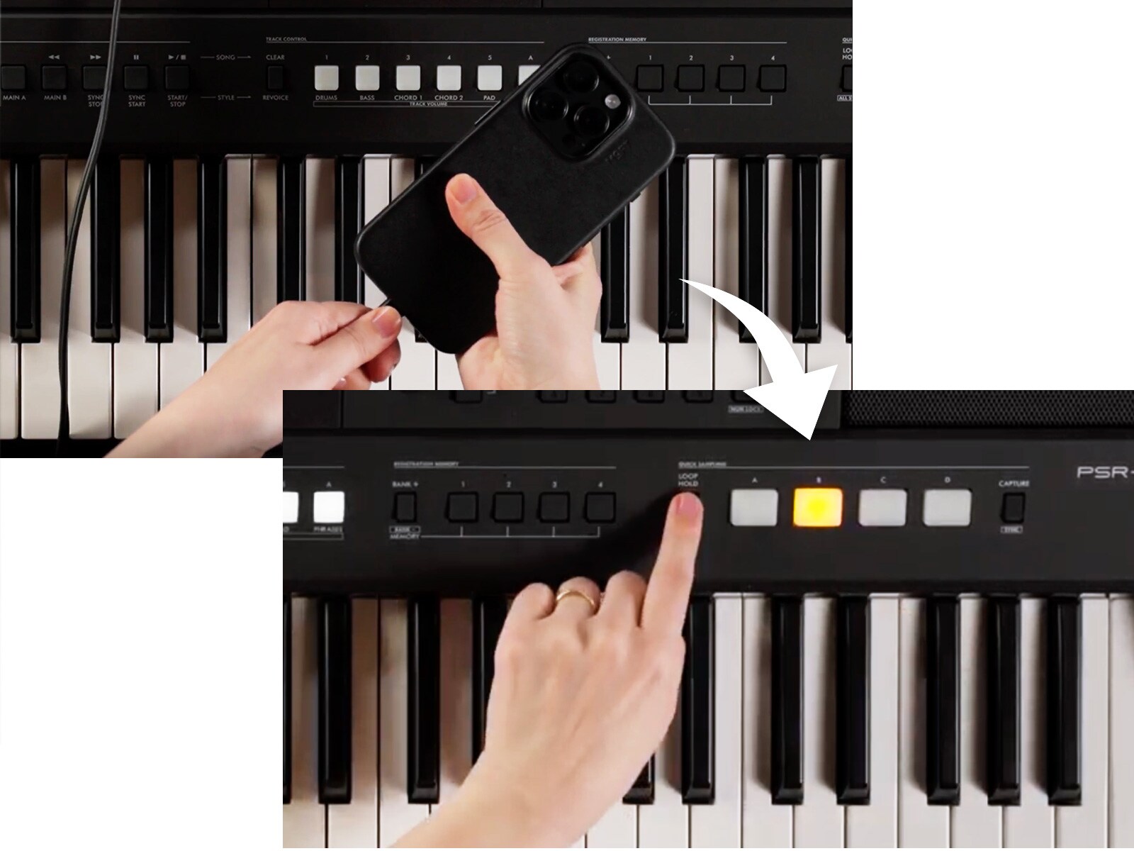 PSR-E483 - Overview - Portable Keyboards - Products - Keyboard