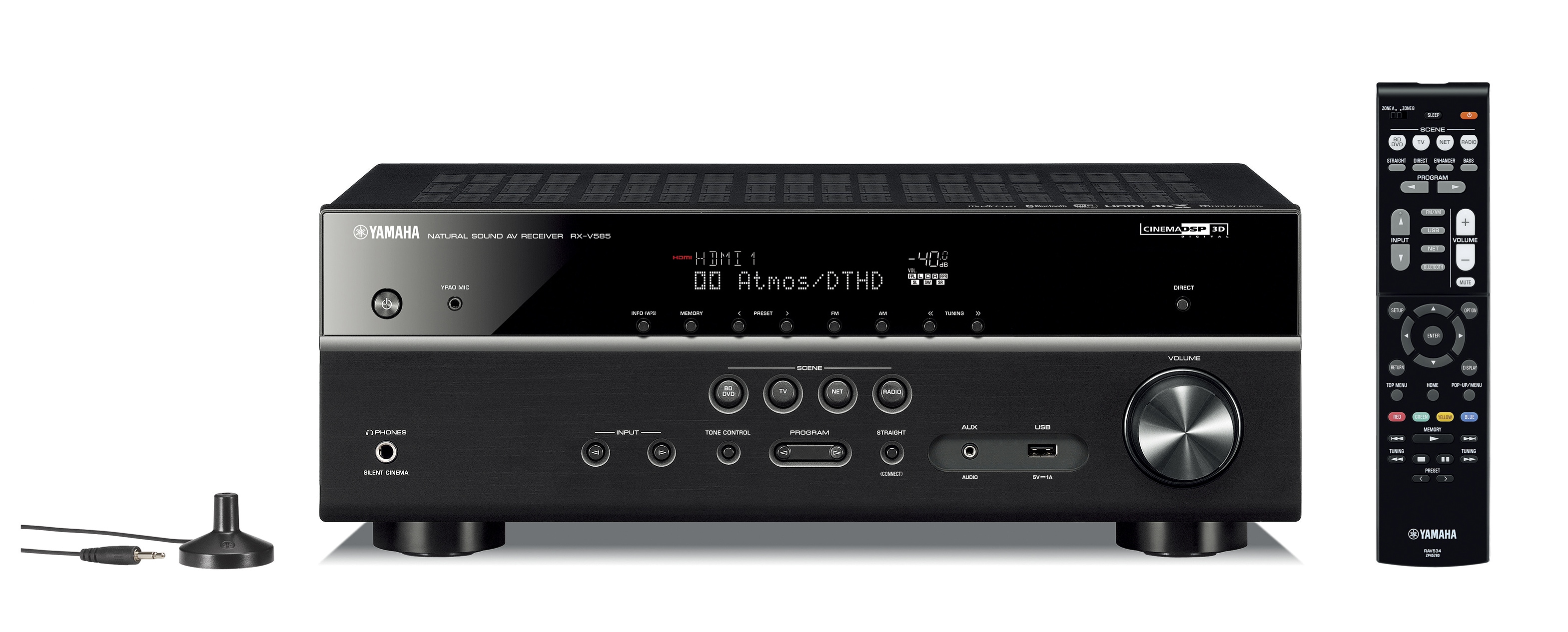 RX-V585 - Overview - AV Receivers - Products - Home Audio - Audio