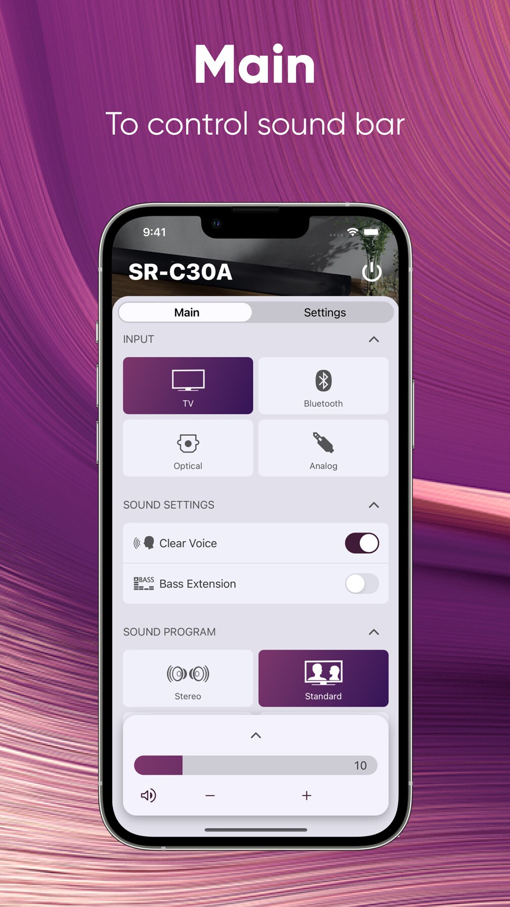 Yamaha SoundBarRemoto SR-B20A B20A