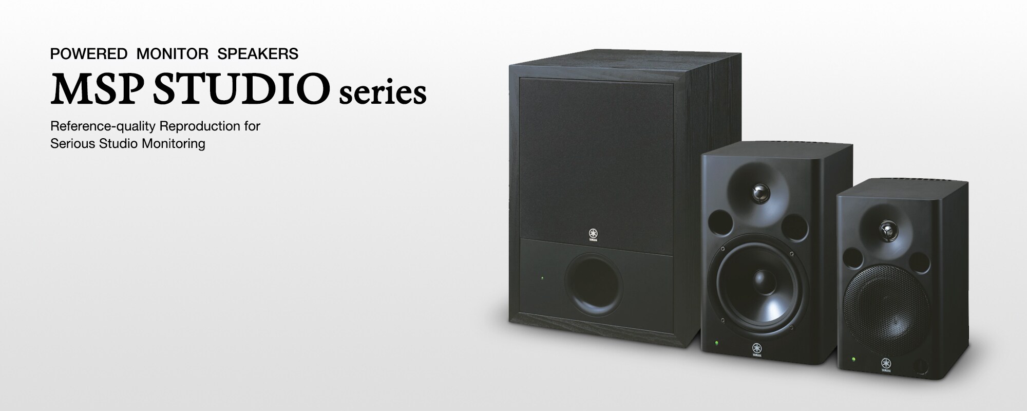 MSP STUDIO Series - Overview - Speakers - Products - Audio