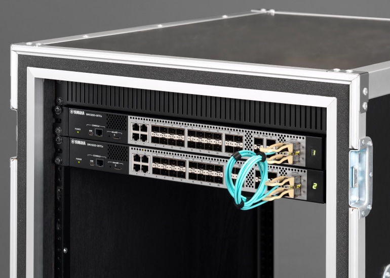 100GbE Stacking Support: Unified Management of Dual Units