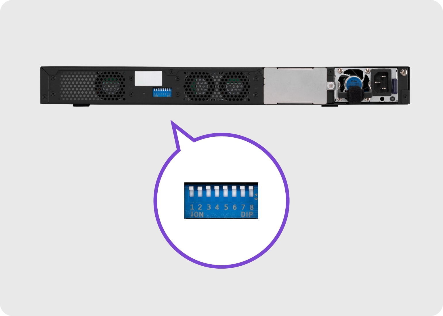 PC-Free Configuration via DIP Switches