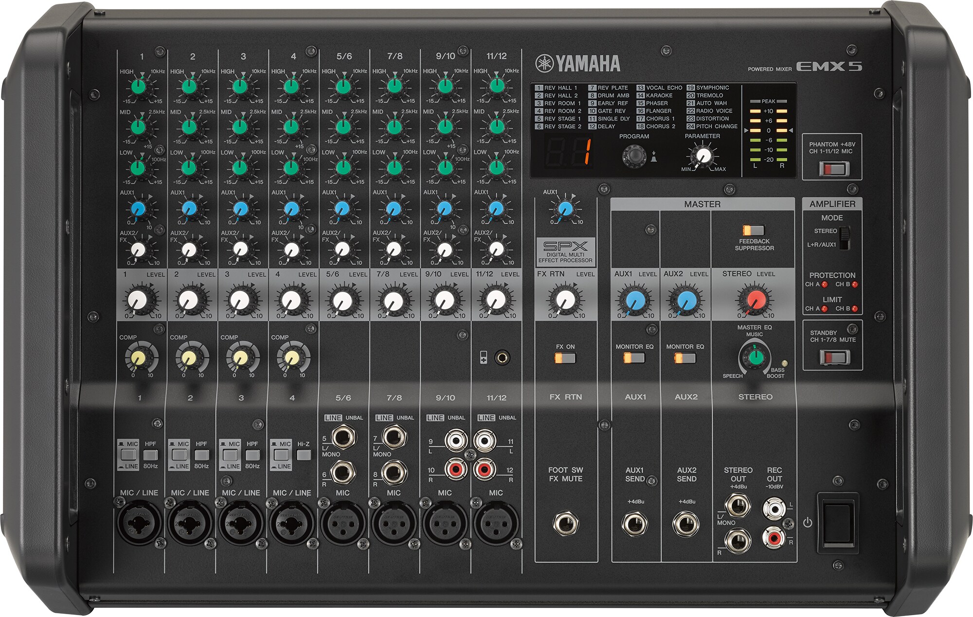 EMX7/EMX5 - Overview - Mixers - Products - Portable PA - Audio