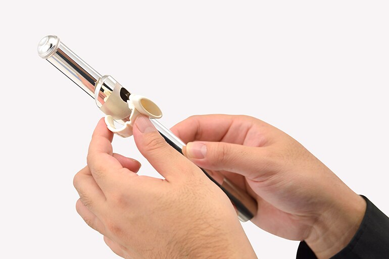 Attach the product