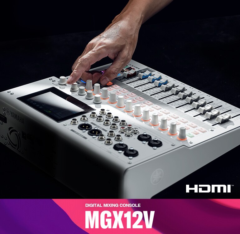 MGX12V - Overview - MGX Series - Mixers - Products - Audio