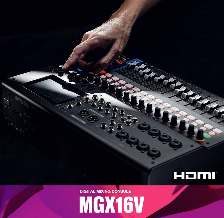 MGX16V - Overview - MGX Series - Mixers - Products - Audio
