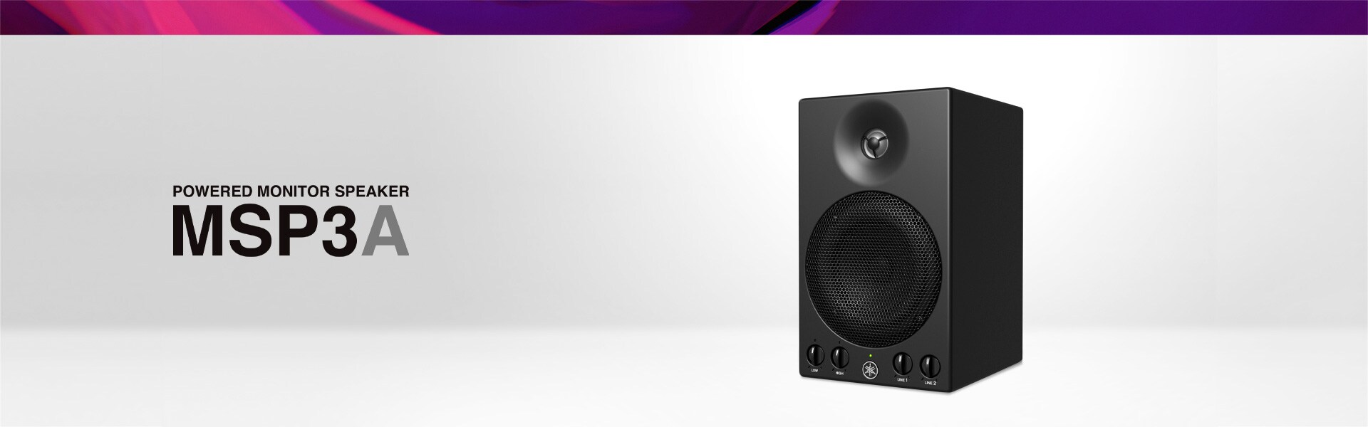 Yamaha Powered Monitor Speaker MSP3A