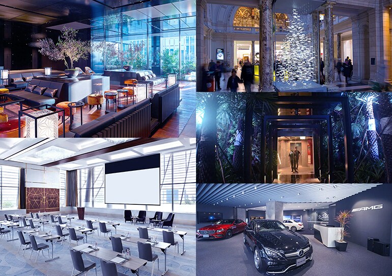 Adopted by refined hotels and entertainment facilities